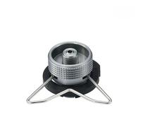 Adaptateur Butane avec support,adaptateur de Conversion de tête de cartouche de gaz,buse de Type bouteille,Type de vis d'entrée,sortie de Valve Lindal 2023 - Type Silver