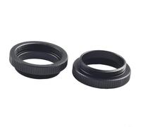 Adaptateur C vers CS 5 mm avec bague d'isolation pour objectifs de vidéosurveillance pour prendre en charge le montage de l'objectif et l'optimisation de la longueur focale