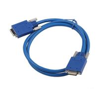 Adaptateur CAB-SS-2626X compatible Cisco | DTE-DCE Câble arrière pour routeur WIC-2T, interface V.26 à 26 broches, contrôle industriel, câble de données bleu, 0,9 m