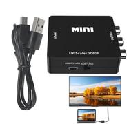 Adaptateur Câble AV, Convertisseur Vidéo Audio 1080P Pour Téléviseurs Et PC