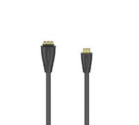 Adaptateur câble HDMI™, (mini) f. mâle Type-C - f. fem. Type-A, doré