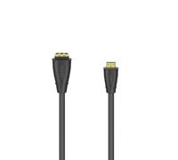 Adaptateur câble HDMI™, (mini) f. mâle Type-C - f. fem. Type-A, doré