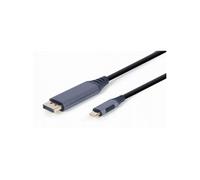 Adaptateur Cablexpert USB 3.0 vers DisplayPort USB-C 1.8m Noir