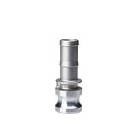 Adaptateur Camlock for arroseur de jardin en acier inoxydable 304 - Déconnexion rapide for pompes à tuyau | Raccord cannelé 1/2", 3/4", 1"(E,1")