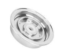 Adaptateur Capsule Vers Original, Convertisseur Réutilisable En Acier Inoxydable, Compatible Machines, 2 Capsules, Gris