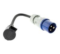 Adaptateur caravane femelle 16A en mâle CEE17 - Zenitech