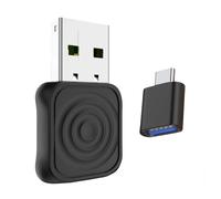 Adaptateur Carlinkit Mini Ultra + adaptateur USB-C pour voiture CarPlay/Android
