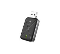 Adaptateur CarPlay Android Auto 2-en-1 Filaire vers Sans Fil USB 5 GHz Noir