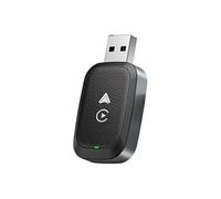 Adaptateur CarPlay Android Auto Filaire vers Sans Fil 2 en 1 USB WiFi Noir