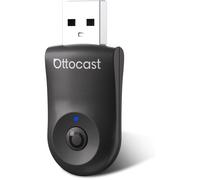 Adaptateur CarPlay & Android Auto - OTTOCAST - Mini - Sans Fil - Bluetooth 5.0 - Compatible Voitures 2016+