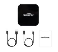 Adaptateur CarPlay & AndroidAuto sans Fil, Boîtier Wireless CarPlay USB-A/C pour iOS 10+ & Smartphones Android, Mise à Niveau Filaires vers sans Fil, Plug & Play pour Voitures avec CarPlayd’Origine