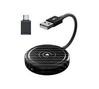 Adaptateur CarPlay Filaire vers Sans Fil USB USB-C pour iPhone Noir
