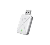 Adaptateur CarPlay Filaire vers Sans Fil USB WiFi 5 GHz Blanc