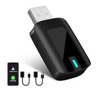 Adaptateur Carplay sans fil 2 en 1, Plug & Play Magic Link Connexion rapide stable, convertit le câble d'usine en dongle Carplay/Android Auto Adapter pour voitures 2016+, iPhone iOS 10+/Android 11+