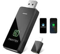 Adaptateur Carplay Sans Fil 2025 Pour Iphone-Convertisseur Usb-C/A 5ghz Wifi,Plug & Play Instantané,Compatible Voitures 2016+ Et Ios 10+,Connexion Automatique Ultra-Rapide