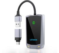 Adaptateur Carplay Sans Fil,Adaptateur Carplay Sans Fil Convertissant Le Filaire En Sans Fil,Plug&Play,Pas De Latence,Bt5.2&5.8G Wi-Fi,Pour Les Voitures À Partir De 2015 Et Iphone Ios 10+