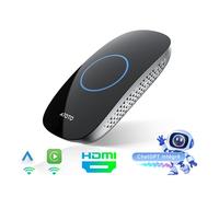 Adaptateur Carplay Sans Fil ATOTO CB4DT ChatGPT intégré AI-BOX 4G+32G Multiple App Vidéo Mirror Link pour Voiture Android Auto