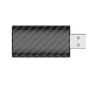 Adaptateur CarPlay sans fil en fibre de carbone USB Android Auto Dongle Mini Ai Box filaire vers sans fil