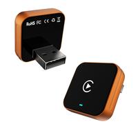 Adaptateur CarPlay sans fil - Orange : Conversion filaire à sans fil, connectivité intelligente pour voiture
