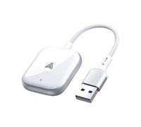 Adaptateur CarPlay sans Fil pour Alpine A290 2025, Connexion Bluetooth Rapide, Connexion Automatique Voiture Accessoires,White