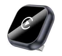 Adaptateur CarPlay sans Fil pour Dodge Charger SXT GT R T Scat Pack SRT Hellcat, Dongle Bluetooth Plug and Play Convertisseur Filaire vers sans Fil, Easy-Connect,C