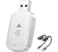 Adaptateur CarPlay sans Fil pour GMC Canyon WT Elevation AT4 Denali/Terrain SLE SLT Denali, Dongle Bluetooth Plug and Play Convertisseur Filaire vers sans Fil, Easy-Connect,A