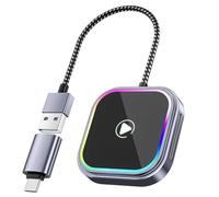 Adaptateur CarPlay sans Fil pour Lynk & Co 01 2020 2021 2022 2023 2024 2025, Convertit CarPlay et Android Auto Filaires en sans Fil, Plug and Play