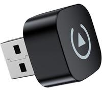 Adaptateur CarPlay sans Fil pour Mitsubishi Outlander ASX Eclipse Cross Space Star Colt, Convertir Carplay Filaire San Fil 2 en 1 Convertisseur Car Play Dongle Plug & Play,A