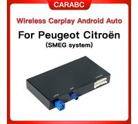 Adaptateur Carplay sans fil pour Peugeot citroën, module Android Auto SMEG 208 2008 308 508 3008 et C4 DS3 DS5, prise en charge de la caméra de recul For SMEG System