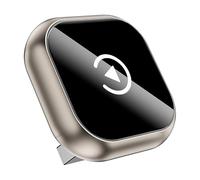 Adaptateur CarPlay sans Fil pour Saturn Astra Aura ION Outlook Relay Sky Vue, Android Auto Rapide, Connexion Bluetooth Stable, Installation Facile,A-Gold