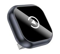 Adaptateur CarPlay sans Fil pour Toyota Corolla EX 2005-2021 2022 2023 2024-pr, Android Auto Rapide, Connexion Bluetooth Stable, Installation Facile,A-Grey