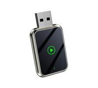 Adaptateur Carplay sans Fil pour Toyota Corolla Hatchback 2019-2025, Dongle Convertir Le Filaire en sans Fil pour Voitures, Rapide et Stable, Plug and Play,Gold