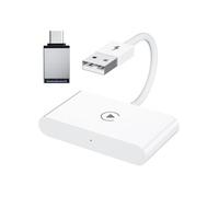 Adaptateur CarPlay Sans Fil Y-39323-0 USB USB-C pour iPhone 6 et Plus Blanc