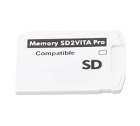 Adaptateur Carte Stockage 2Vita Micro, 1: 1 Exquis 256 Go Chargement Premium ABS Memory Memory Slot Adaptateur pour PS Vita Game 1000 2000 Henkaku ENSO System