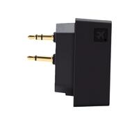 Adaptateur Casque Bluetooth, Pliable pour Avion, Usage Compagnie Aerienne