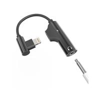 Adaptateur Casque pour iPhone (2 en 1) Splitter 3,5 mm vers Prise Lightning pour Apple Certifié MFI Câble AUX Audio Chargeur Dongle Convertisseur pour 14 13 12 11 Pro Max 8 Plus X Connecteur Écouteurs