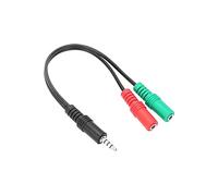 Adaptateur Casque Trax Double Jack Vers Simple Pour Console