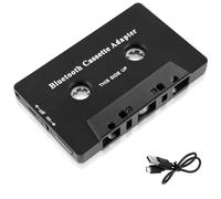 Adaptateur Cassette, Adaptateur De Cassette Bluetooth, Cassette Adapter Audio, Adaptateur Cassette Automobile Cassette Adaptateur Voiture Adaptateur pour Téléphone Portable, Tablette, Autoradio