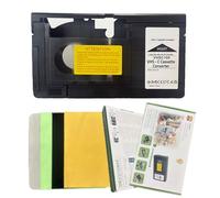 Adaptateur cassette motorisée VHS-C vers VHS, convertisseur de bande pour caméscopes et lecteurs de magnétoscope, compatible avec VHS-C SVHS, pas pour bandes 8 mm/MiniDV/Hi8