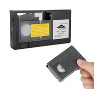 Adaptateur cassette pour caméscope, adaptateur cassette VHS C pour caméscopes, convertisseur de cassette VHS motorisé, facile à utiliser, non compatible avec MiniDV Hi8 de 8 mm