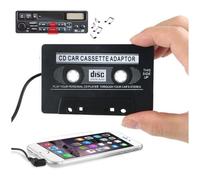Adaptateur Cassette pour Lecteurs ou Autoradios (couleur noir)