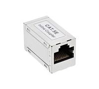 Adaptateur Cat.5e, entièrement blindé, en métal, 2x RJ45 F / F, 1: 1
