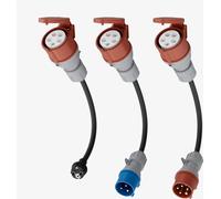 adaptateur CEE 22kW, évaluation IP44, CE, adaptateur 22kW
