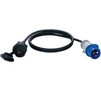 Adaptateur CEE Fiche P17/Prolong 2P+T H07RN-F 3...