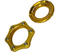 Adaptateur de moyeu Reverse Components Centerlock Doré