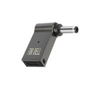 Adaptateur Charge USB-C 100W vers DC 4.5 x 3.0mm pour Ordinateur DELL Gris