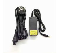 Adaptateur chargeur compatible avec des ordinateurs portables Toshiba Satellite séries U925T Radius P25W Click 2 Pro Portégé WT20 Thrive AT105, 45 W, 19 V, 2,37 A avec embout 4,0 x 1,7 mm