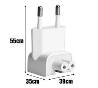 Adaptateur chargeur mural de voyage pour ISub Magsafe Macbook,convertisseur de prise UE,accessoires de charge pour ordinateur portable portable,Power Cave, - Type 1pcs