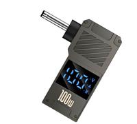 Adaptateur chargeur pour ordinateur portable 100 W charge rapide écran | Adaptateur de charge vers DC Plug & Play pour la maison, les voyages, la plupart des ordinateurs portables et appareils
