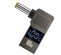 Adaptateur chargeur pour ordinateur portable 100 W Portable Plug-Play Écran | Adaptateur de charge vers DC Plug & Play pour la maison, les voyages, la plupart des ordinateurs portables et appareils
